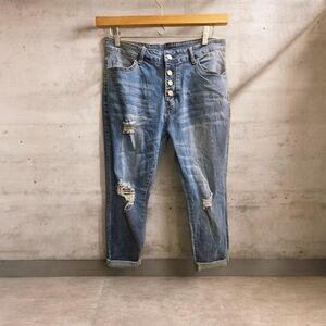 Boyfriend Jeans | Denium | Casual | Size 2x | Fits Like a XL